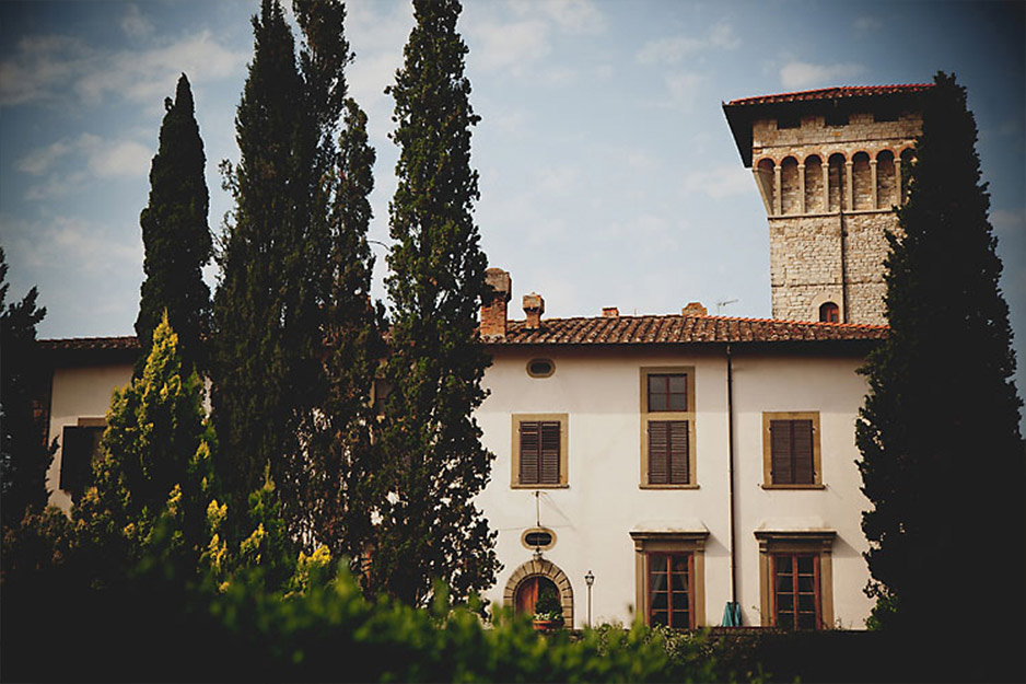 Castello Vicchiomaggio in Chianti Tuscany