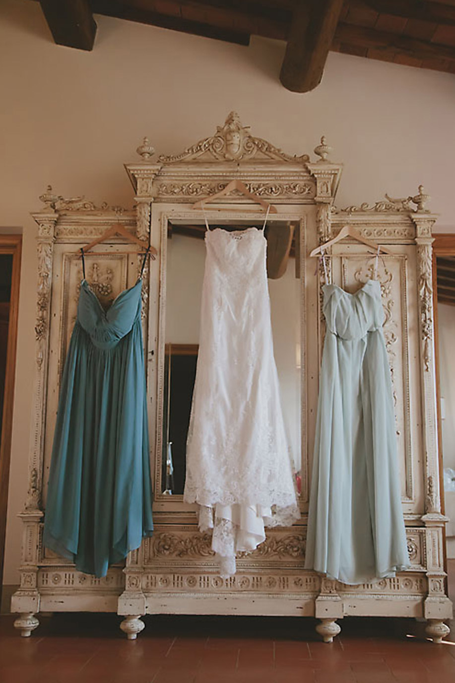Italian Wedding and Bridesmaid Dresses