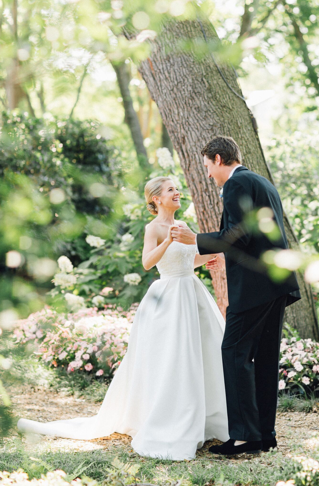 Dallas Arboretum Wedding Portrait