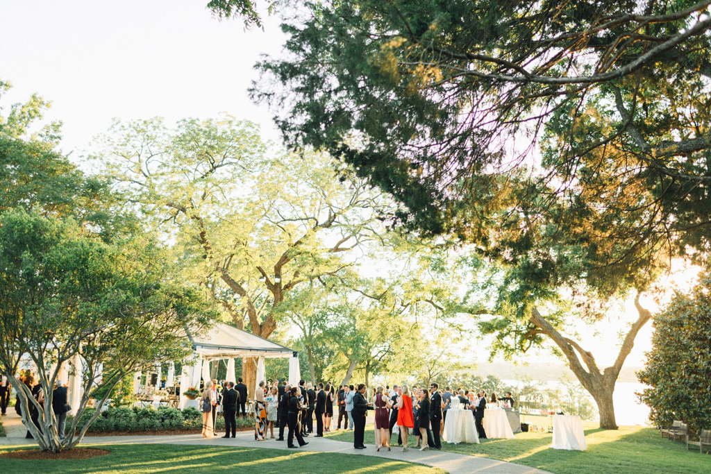 Dallas Arboretum Camp House Tented Wedding Reception