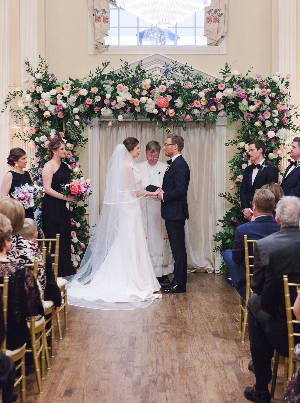 Indoor Wedding Ceremony Dallas Arlington Hall