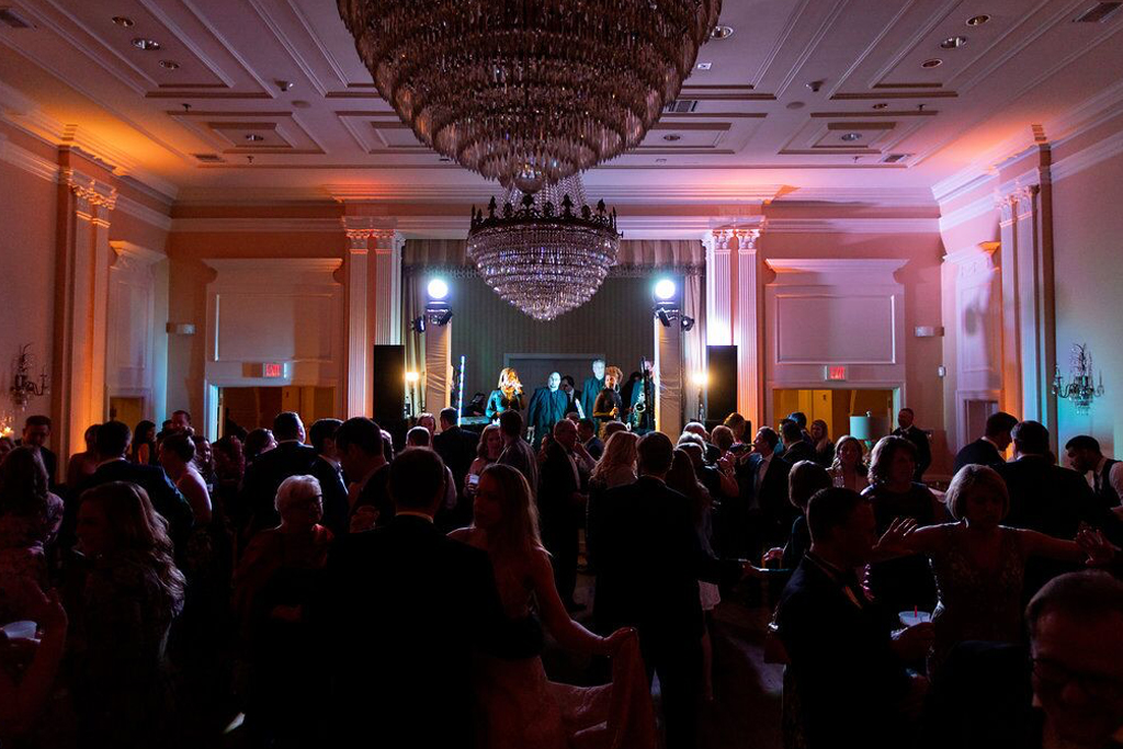 Arlington Hall Wedding Reception with The Project band