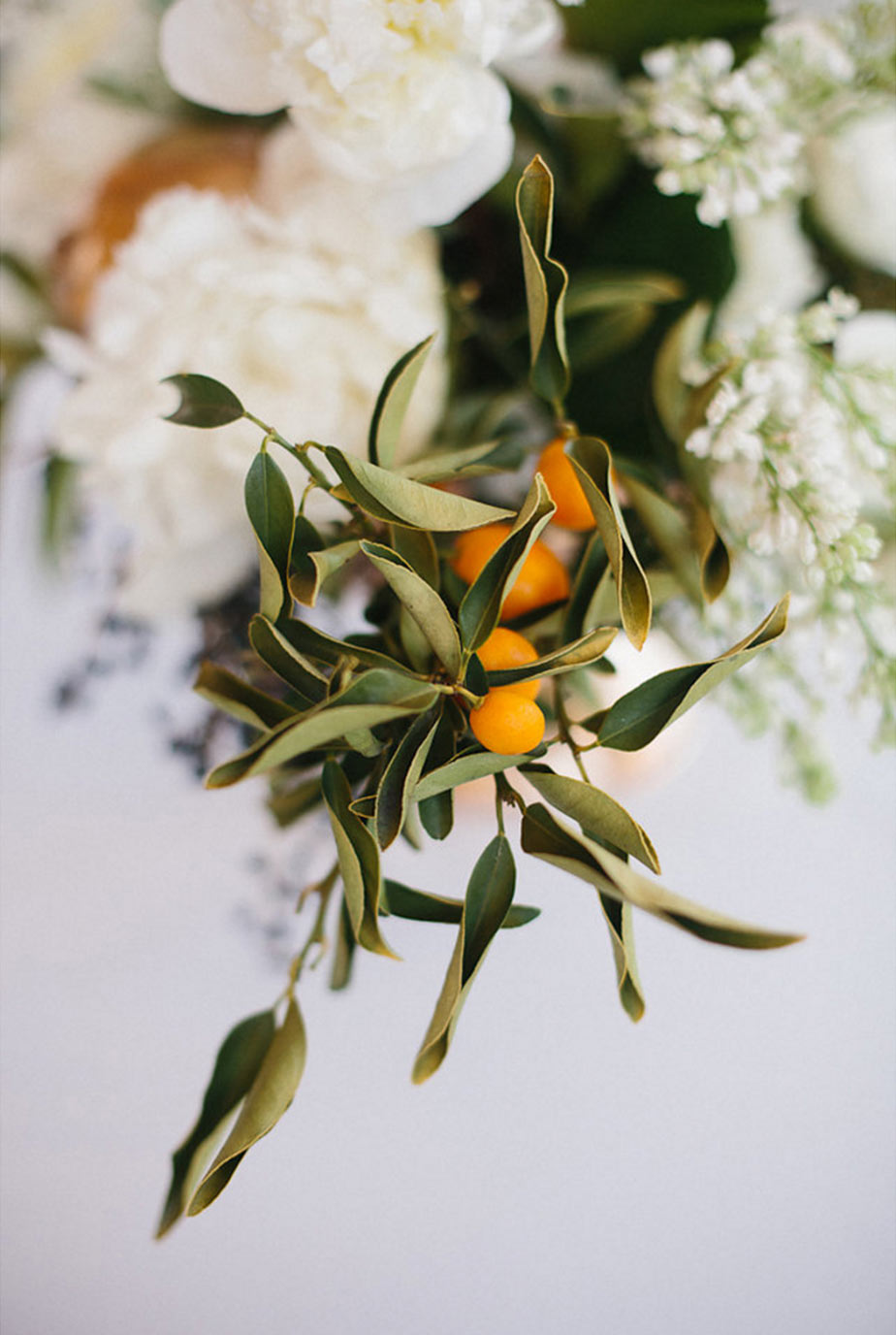 Floral Detail at wedding reception