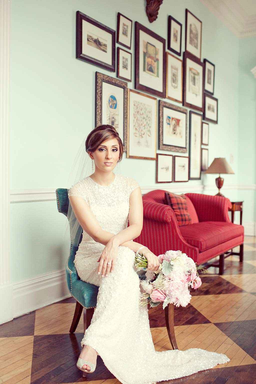 Bridal Portrait at Stoneleigh Hotel Wedding in Dallas